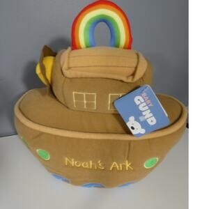 Baby Gund Noah's Ark Playset Portable Soft Plush Plus 5 Animals NWT Bible Story